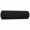 4 Piece Velvet Sofa Set with Cushions and Neck Roll Pillows Black