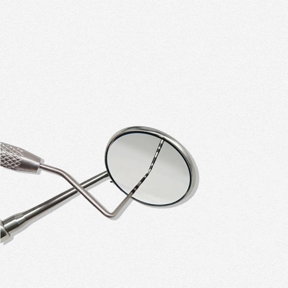 Reflector de oglindă pentru suprafața frontală dentară pentru gură 85% sau 99,2% ultra definiție cu Rohdium sau material special acoperit autoclavabil