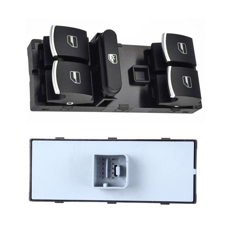 Front Left Power Window Master Control Switch5K4959857 5ND959857 5K4959857XSH for Volkswagen Tiguan CC Golf Jetta Passat 2009-17