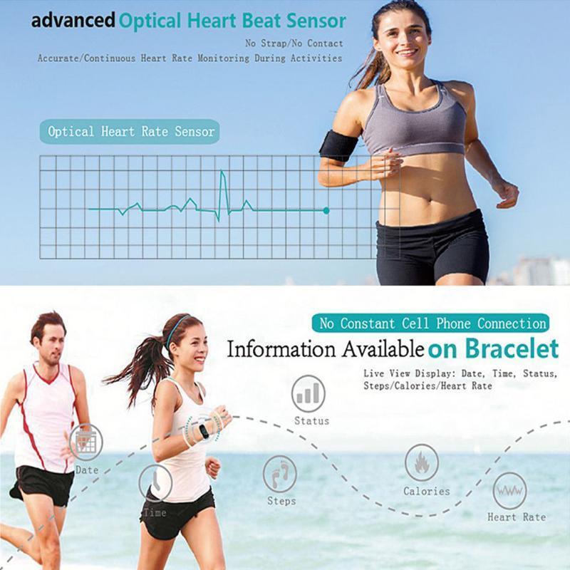 Buy K18S Heart Rate Smart Wristband bracelet Bluetooth 4.0 Sleep