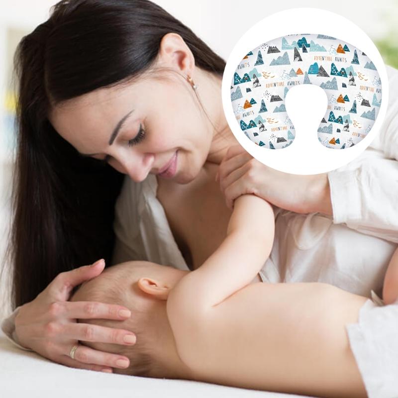 Atmungsaktiver Kissenbezug Weicher Waschbarer Babykissenbezug Kissenbezug Stillkissenbezug Kissenbezug