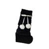 Y2k Balletcore Plush Stockings Thicken Knitted Leg Covers Fashion Mink Fur Leg Warmer  Fall Winter