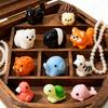 Yousheng Mini Resin Animals Figurines Cute Tiny Cat Bear Elephant Turtle Dolphin Miniature Statue for Micro Fairy Garden Landscape Dollhouse