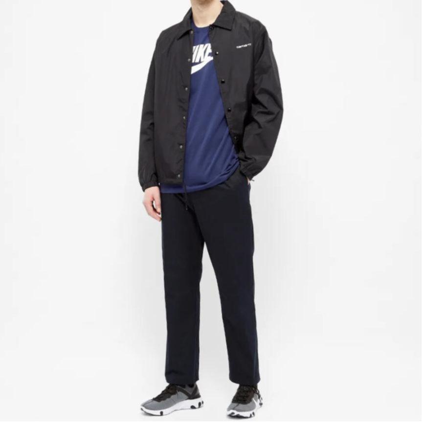 Nike T Shirts Men's Crew Neck Moderate Straight Fit AR5004-411