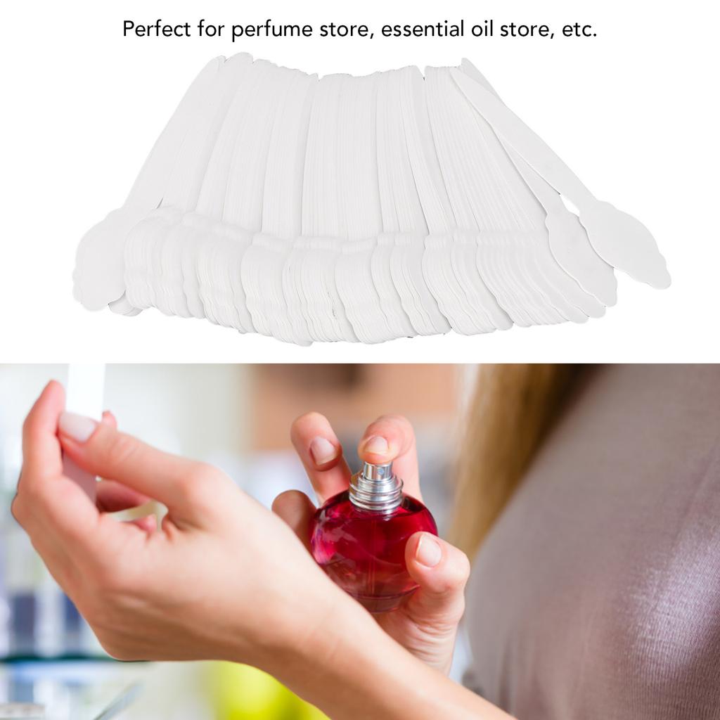 100pcs Essential Oil Test Paper Strip Home Portable Disposable Perfume Test Strip for Aromatherapy