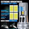 XSTORM H4 9003 HB2 LED Headlight Bulbs Canbus High Low Beam Car Light Turbo Led Diode Lamp Auto Motorcycle 20000LM 12V 6500K