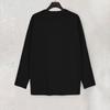 Women's Plus Size Soft Milk Silk Cardigan with Three-Quarter Sleeves and Pockets for Casual Everyday Wear