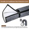 Black 210D ponderous Fabric Portable refrigerating Hose Case For Energy Saving And Heat Retention