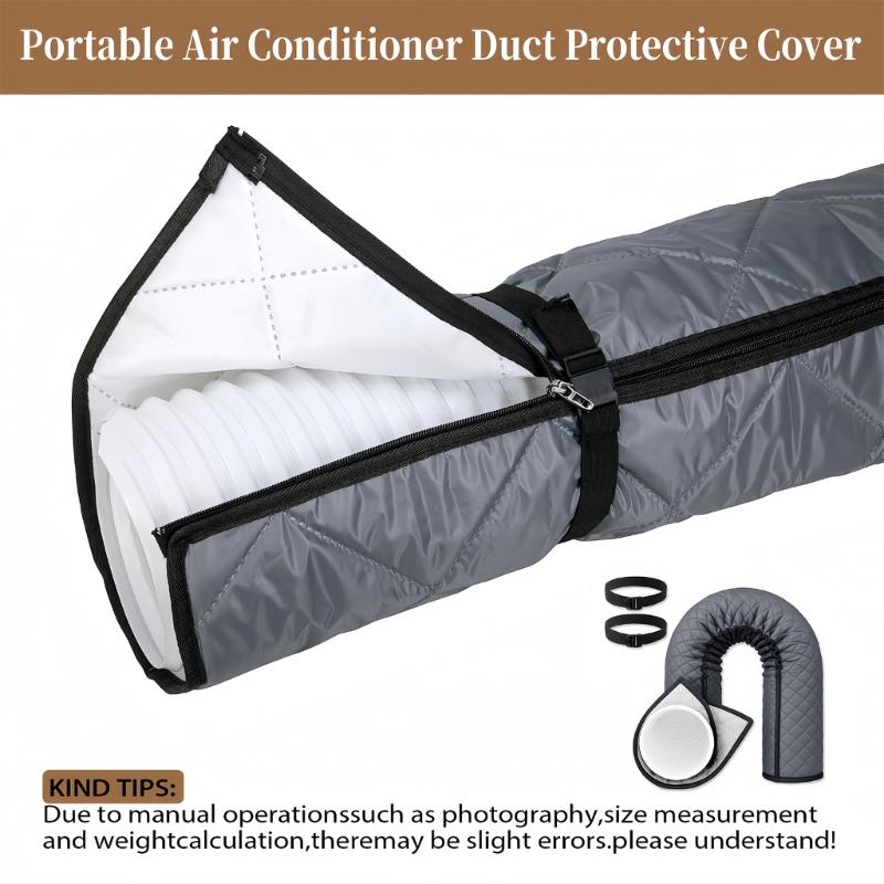 Black 210D ponderous Fabric Portable refrigerating Hose Case For Energy Saving And Heat Retention