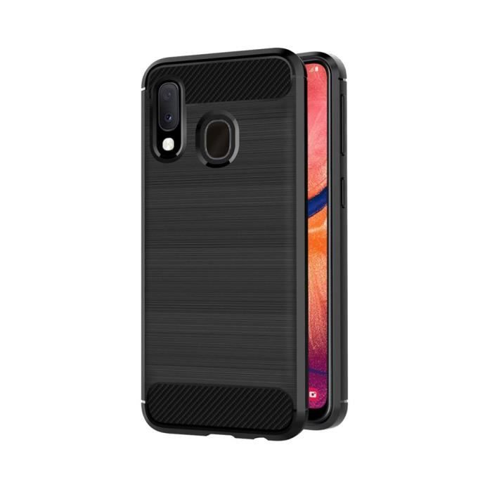 Coque - Samsung - A70 - Carbone - Protection contre les chocs - Moderne