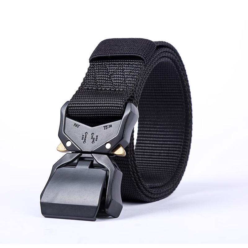 TLXT Quick Release Aluminum Buckle Nylon Belt 125cm