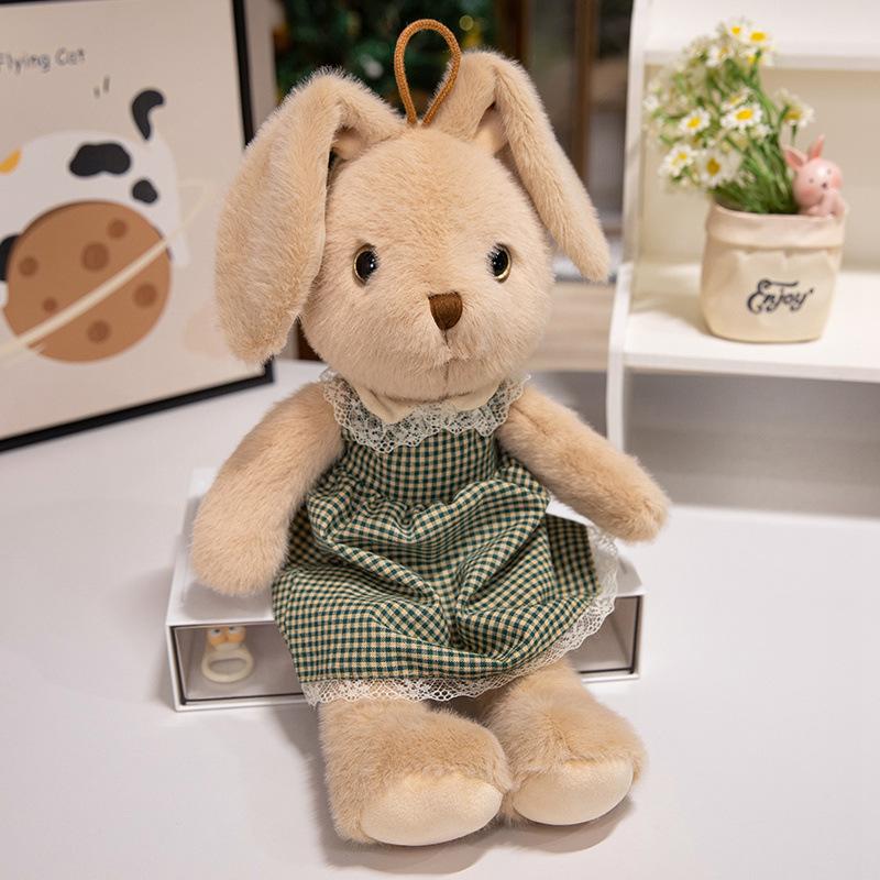 Cartoon Cute Long-eared Rabbit Doll Plush Toy Doll Children Sleeping Pillow Doll Holiday Gift