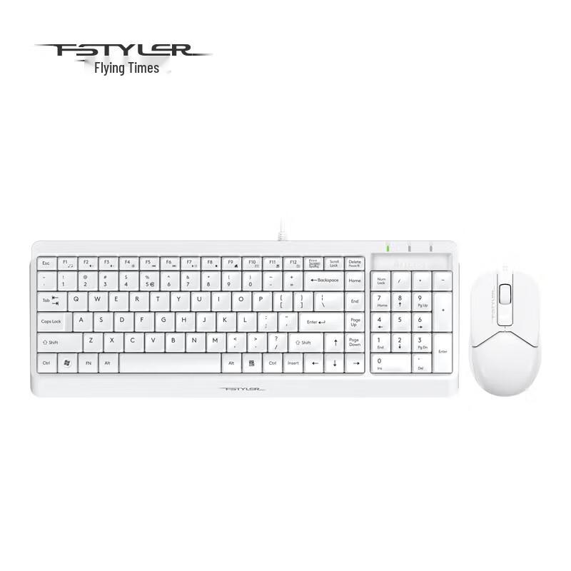 A4Tech Kabelgebundenes Office-Tastatur- und Maus-Set