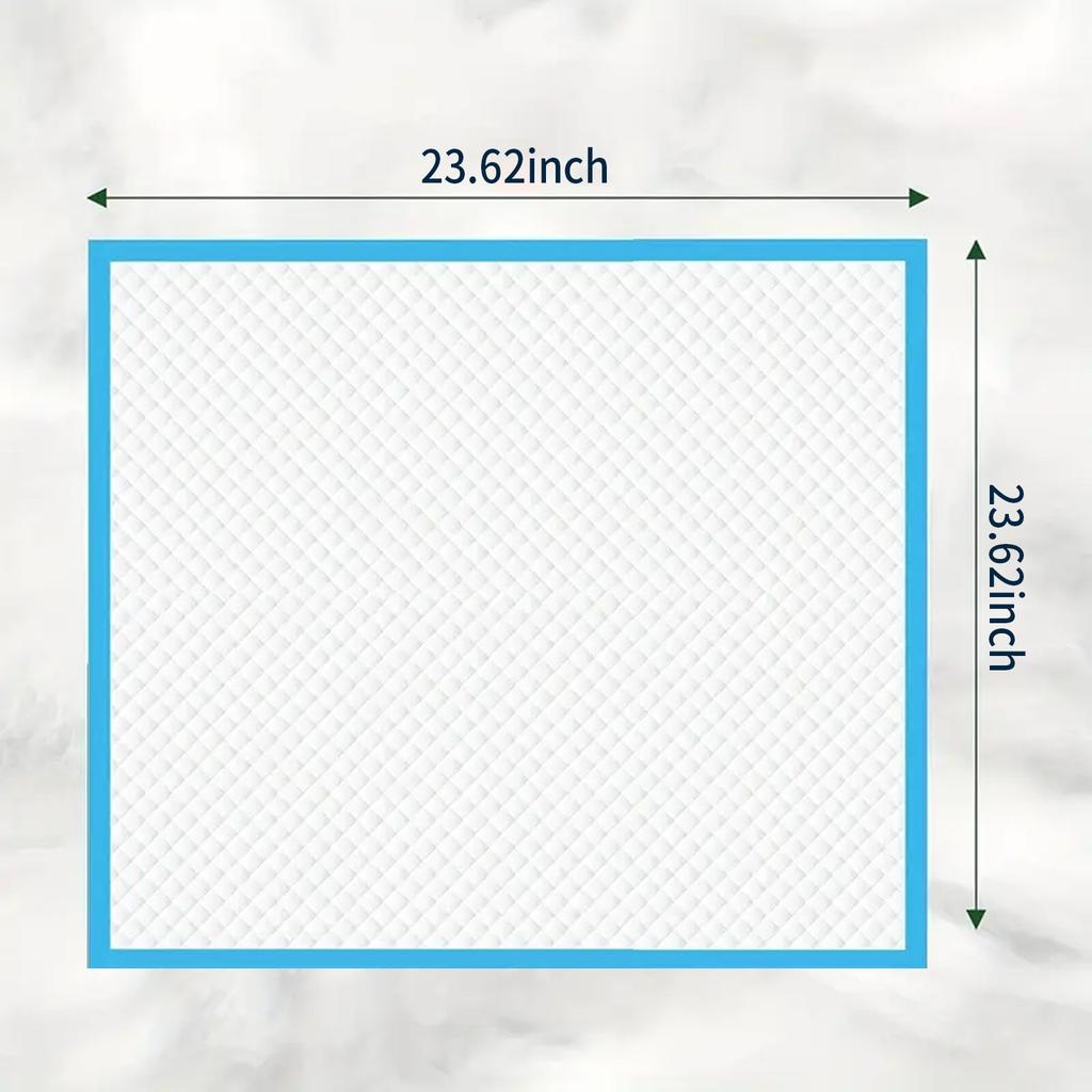 Heavy Water Absorbent Dog Training Mat - Quick Drying, Leak Proof, Multi Pack Disposable Pet Mat for Dogs