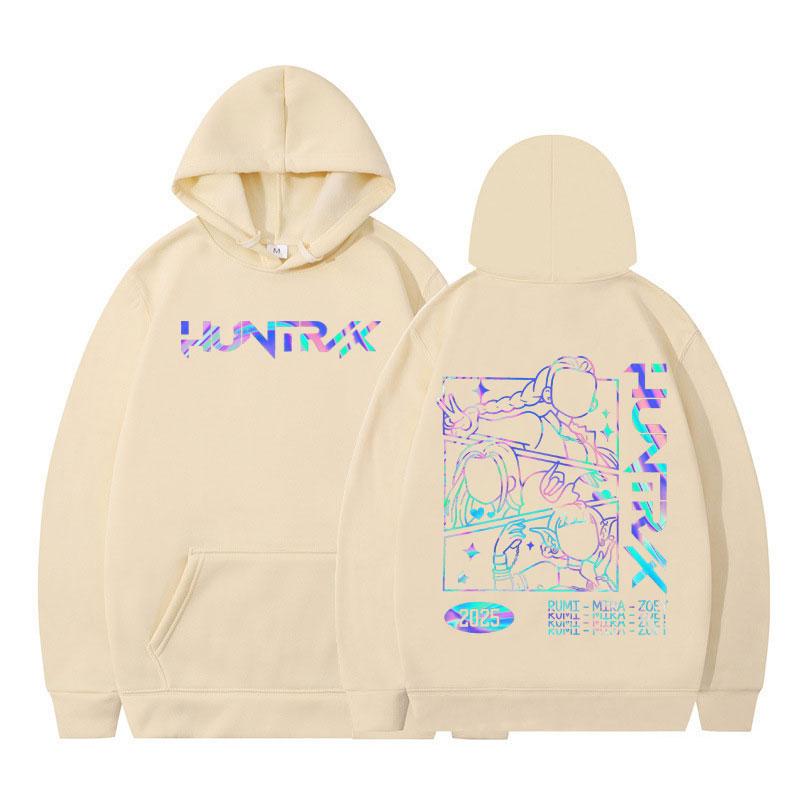 Girl Dinner Demon Hunters 2025 Graphic Hoodies Men Women Fashion Oversized Hip-hop Loose Casual Aesthetic Harajuku Sweatshirts
