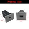 PD Type-C USB Charger Socket Fast Charge Adapter QC3.0 Power Outlet Switch for Ford Focus 2 Mk2 2009 2010 2011