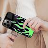 Sage Green Warped Checkered Pattern Magnetic Phone Case For APPLE iPhone 17 Air 16 14 13 12 Pro Max 15 Plus MagSafe Cover