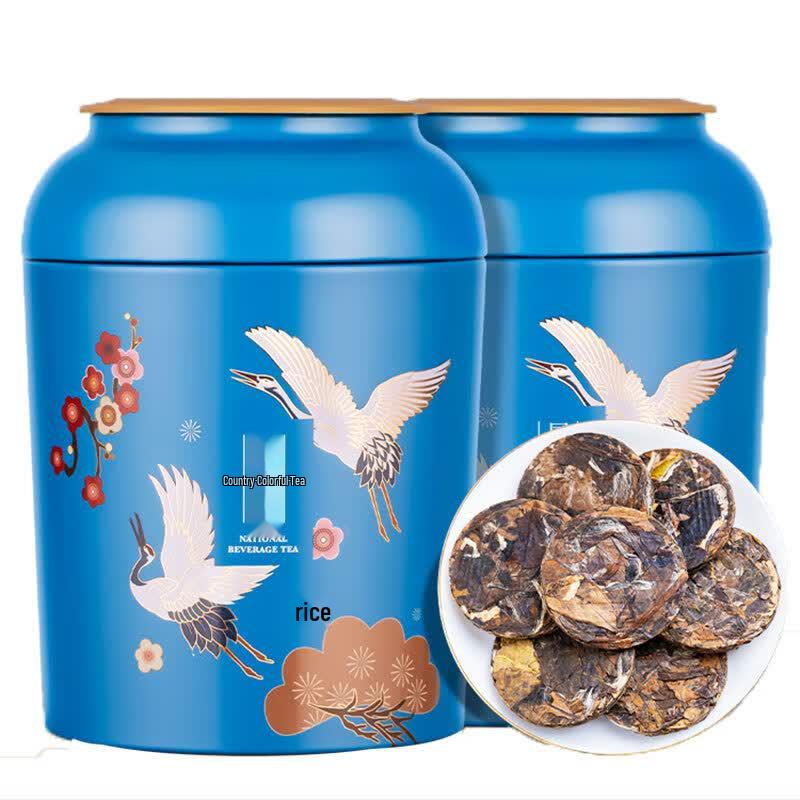 Fuding Shoumei Old White Tea with Xinhui Tangerine Peel (2 x 250g Cans)