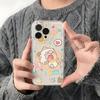 Fun Lazy Sheep Phone Case For iPhone 17 16e 16 15 14 13 12 11 Mini Air Pro Max X XR XSMax 7 8 Plus Transparent Soft Back Cover