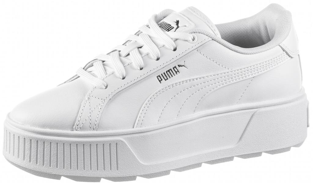 Женские кроссовки Puma Karmen (384615-01) puma white/puma silver