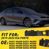 Pair For - Kia Forte Left+Right Side Front Bumper Support Brackets US EV