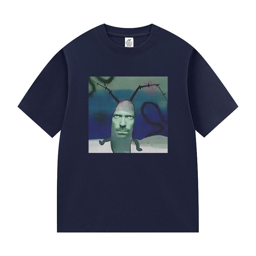 Funny Dr Gregory House MD Meme Graphic T Shirt Unisexs Loose Humor Clothing Short Sleeve Tshirts Tops High Quality Cotton Tshirt