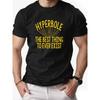 Summer Men's T Shirt English Doodle Elements Print 100% Cotton Leisure Breathable Round Neck T-shirt High Quality Men's Clothing