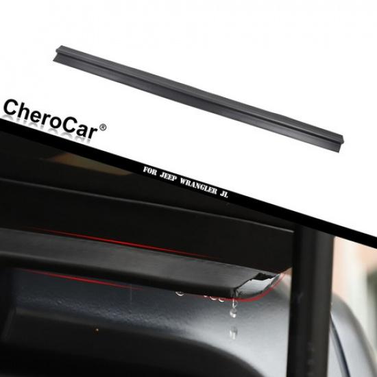 Tailgate Rear Window Rain Gutter Drip Rail For JK JKU JL Jeep Wrangler 2008-
