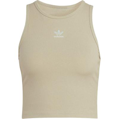 Originals Essentials Ribbed Crew Neck Fitted Sports Tank Top Women Tops KD3822