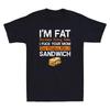 I'm Fat Because I Fvck Your Mom Funny Sarcastic Quote Joke Vintage Men's T-Shirt