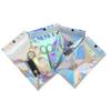 100pcs Holographic Resealable Mylar Bags Ziplock Candy Suger Tee Jewelry Beauty Storage Bag