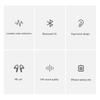 Wireless Earphone 5\.0 with Mic Long Standby Headset Control Wireless Headphone with Charging Case