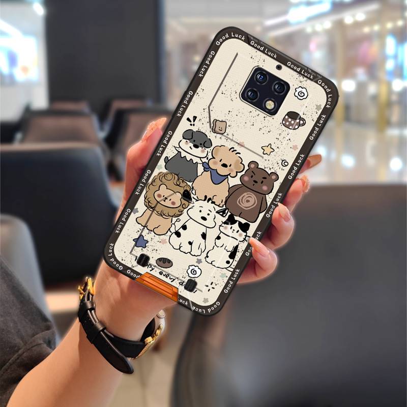 Back Cover Anti-dust Phone Case For Oukitel WP6 Protective TPU Fashion Design Shockproof Cartoon Soft Case Graffiti Cute