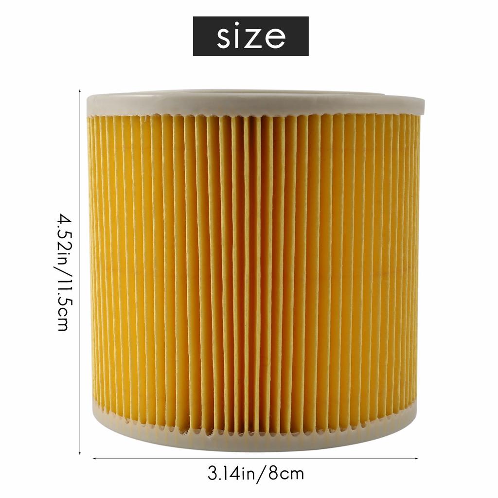 BHBL TOP Quality Replacement Air Dust Filters Bags for Vacuum Cleaners Parts HEPA Filter WD2250 WD3.200 MV2 MV3 WD3