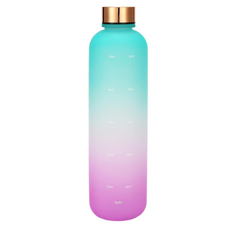 Southeast Asia Fashion 1000ml Drop-Resistant Time Scale Travel Cup