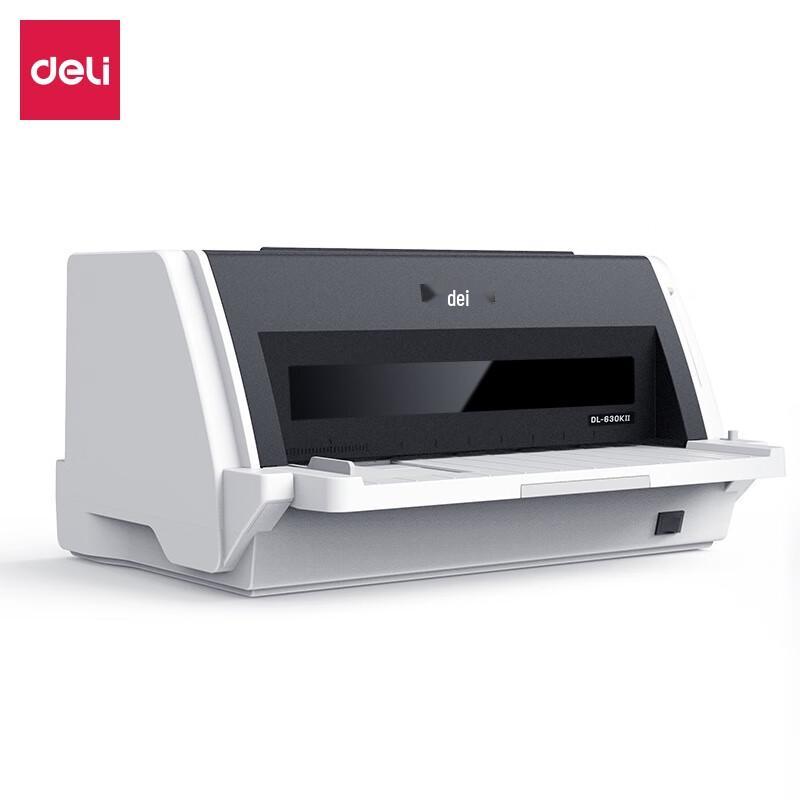 

Deli DL-630KII 9-Pin Dot Matrix Invoice Printer CN plug (adapter included)