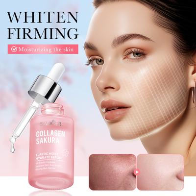 SADOER Bouncy Essence Cherry Blossom Collagen Hydrating Serum