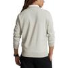 Polo Ralph Lauren Ss24 Equestrian Embroidered Crewneck Knit Casual Sweatshirt Men sweatshirt Light-Heather-Gray MNPOKNI16823444-020