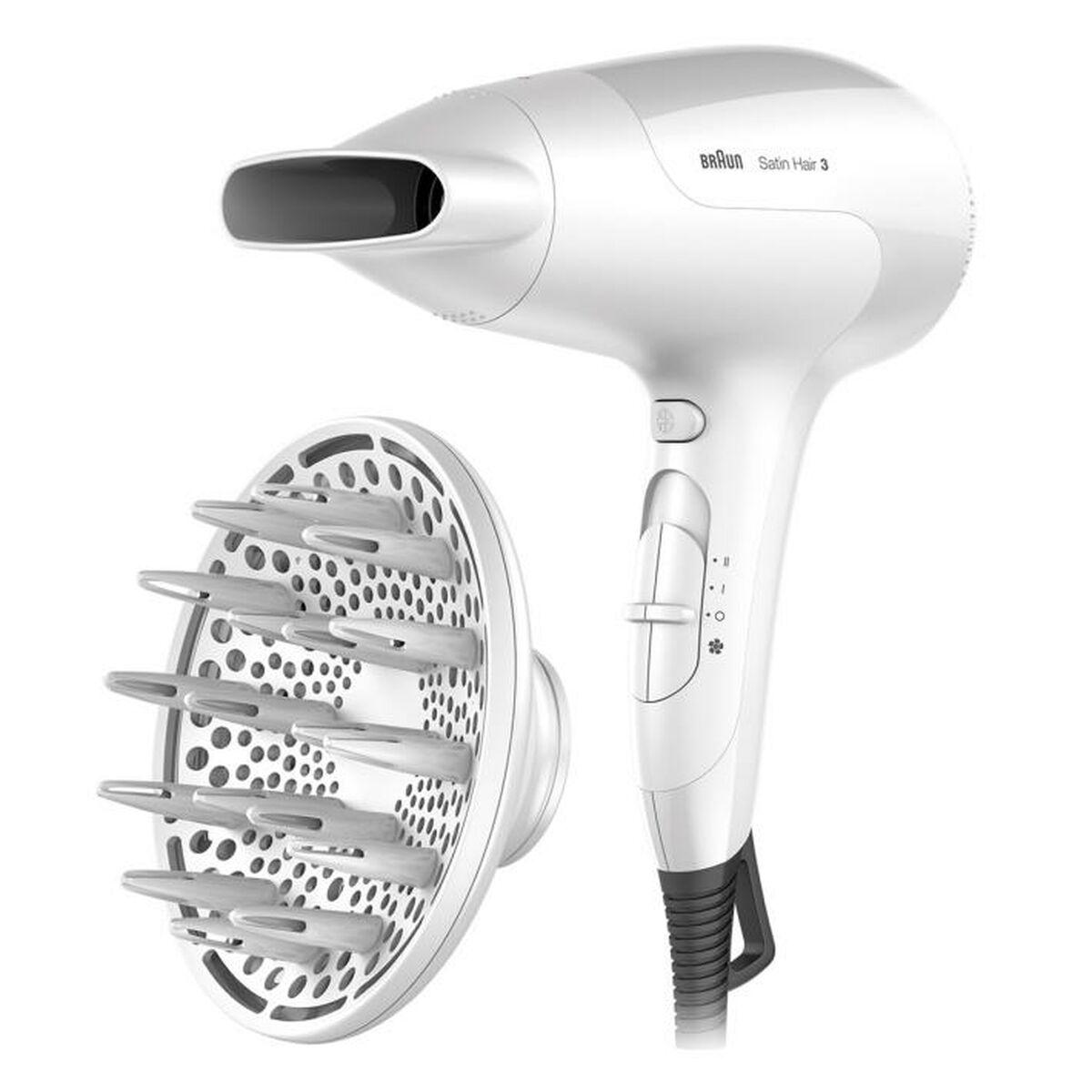 

Фен Braun White 2000 Вт TU прозрачный