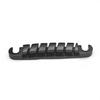 Split Guitar Bridge Tailpiece Electric Guitar Bridge String Space 52MM-10.4x5 Top Hanging String Individual Saddles
