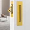 Modern Recessed Cabinet Door Handle Stainless Steel Sliding Door Handle Rustproof Pulls Furniture Hardware Enduring