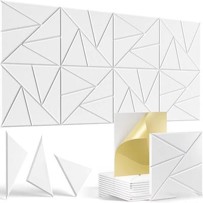 1pcs Self-Adhesive Acoustic Felt Panels Square Soundproof Wall Stickers Absorb Noise Eliminate Echoes Foam Panels