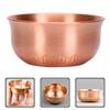 Delicate Golden Purple Copper Offering Cup for Buddhist Worship Multi-Function Metal Cup Exquisite Tabletop Decor Home Supply