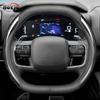 Leather Car Steering Wheel Cover for Citroen C3 Aircross 2025 Non-slip Car-styling Auto Accessories