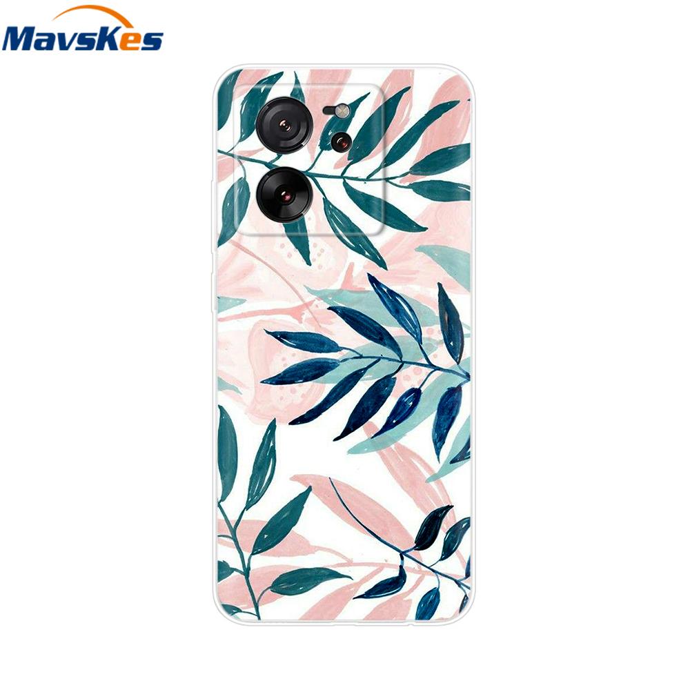 Clear Silicone Case For Xiaomi 13T Pro Back Cover For Xiaomi 13T Case Soft TPU Bumper Protective Phone Cases Mi13T Fundas Coque