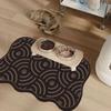 Creative Cartoon Shape Pet Feeding Mat - Dirt-Resistant, Easy Clean, Water Absorbent, Wear-Resistant, Quick Drying