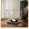 Transparent Cat Nest, Large Space for Home Use, Easy To Maintain, Space Capsule, High-end, Non Stick, Breathable, Semi Enclosed