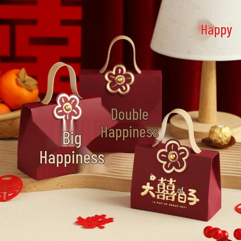2025 Luxury Wedding Candy Gift Boxes & Bags - Elegant, Niche Packaging