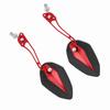 Pair 8mm 10mm Universal Motorbike Scooter Motorcycle Rearview Mirror Rear View Side Mirrors Red