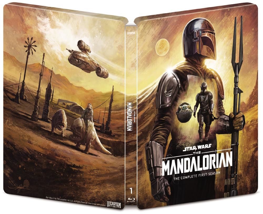The Mandalorian Season 1 Edition Steelbook Blu-ray Collector's [Blu-ray]